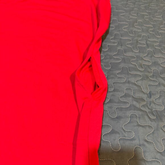 WoolX Cassie Dress Midi Length With Pockets "Viva Magenta" Pink - Picture 10 of 11